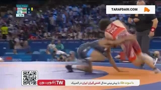 پیروزی 0-10 رحمان عموزاد مقابل حریف نامدار مجارستانی و راهیابی به فینال کشتی المپیک 2024 پاریس