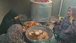 گزارش برپایی موکب انصار المهدی قشم در کربلا اربعین ۱۴۰۳