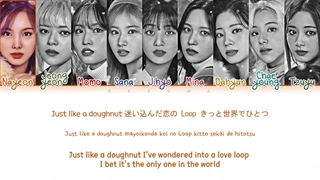 لیریک متن آهنگ ژاپنی Doughnut دونات از گروه توایس + Lyrics TWICE