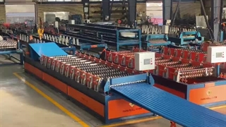 با کیفیت ترین دستگاه رول فرمینگ سینوسی