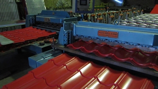 "ساخت دستگاه رول فرمینگ طرح سفال - پالرمو