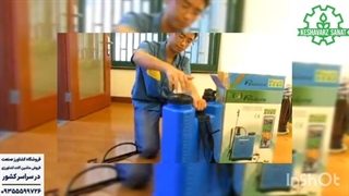 مونتاژ اجزای سمپاش شارژی - کشاورز صنعت