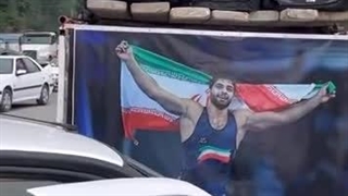 استقبال مازندرانی‌ها از هادی ساروی قهرمان المپیک پاریس در آمل