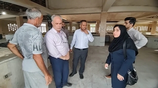 بازدید شورای اسلامی شهر قشم از بازار ماهی فروشان