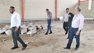 بازدید شورای اسلامی شهر قشم از پروژه های شهرداری