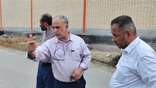 بازدید اعضای شورای اسلامی شهر قشم از محله امام حسن