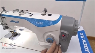 چرخ خیاطی راسته دوز تیغ دار جک 5558