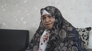 زهرا نقاشیان مادر شهید محمدرضا شحنه