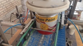 دستگاه پرکن رنگ خطی