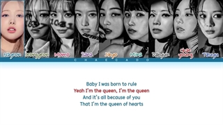 لیریک متن آهنگ Queen Of Heart کویین آف هارت از گروه توایس + Lyrics TWICE