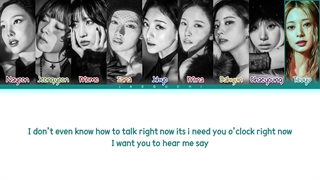 لیریک متن آهنگ Moonlight Sunrise مونالیت سانرایز از گروه توایس + Lyrics TWICE