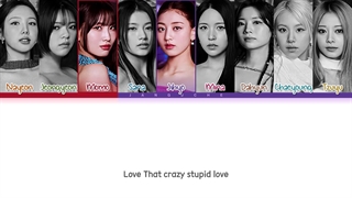 لیریک متن آهنگ Crazy Stupid Love از گروه توایس + Lyrics TWICE
