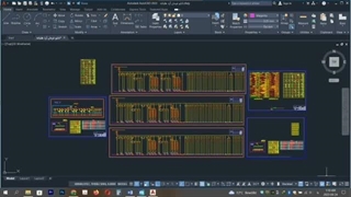 آموزش نحوه روش ترسیم محاسبه انواع نقشه لی اوت جانمایی ساخت سازه ساختمان تابلو پست برق زمینی پاساژ روشنایی سوله با فرمت GWG PDF