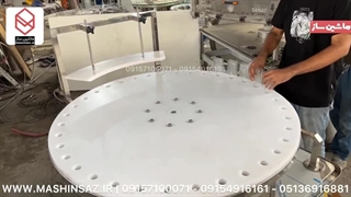 بطری شوی نیمه اتوماتیک ۶ نازله | ماشین ساز | 09157100071