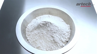 تخلیه سیلوها و یا هاپرهای حاوی مواد پودری با کمک ابزار آلتراسونیک