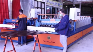 دستگاه رول فرمینگ دوطبقه سینوسی ذوزنقه-۰۹۱۲۱۰۰۷۷۶۰