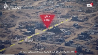 14030528: رزمندگان فلسطینی در محور نتساریم در جنوب شهر غزه به ارتش اسرائیل یورش بردند