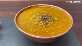 طرزتهیه عدسی با نواب ابراهیمی -چاشنه