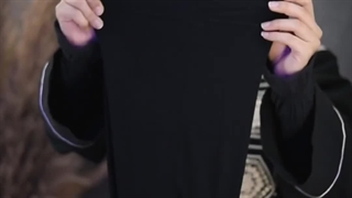 مدل بستن شال با حجاب با شال کلاه دار