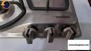 اجاق گاز رومیزی پنج شعله سپیدار مدل ۳۰۳