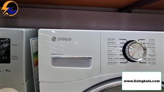 ماشین لباسشویی اسنوا ۸ کیلویی مدل SWM-D80