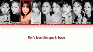 لیریک متن آهنگ One Spark وان اسپارک از گروه توایس + Lyrics TWICE