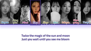 لیریک متن آهنگ Bloom بلوم از گروه توایس + Lyrics TWICE