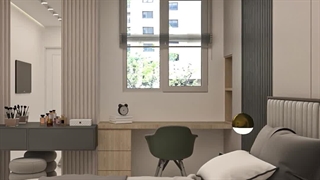 طراحی اتاق خواب مدرن شیراز