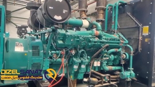 سنکرون دو دستگاه دیزل ژنراتور کامینز 1650 کاوا