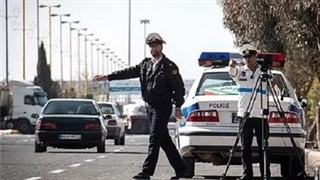 برخورد پلیس راهور با رانندگان متخلف اتوبوس‌ در مرزها