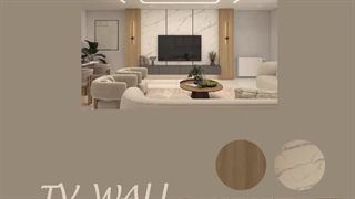 طراحی تی وی وال مدرن در شیراز