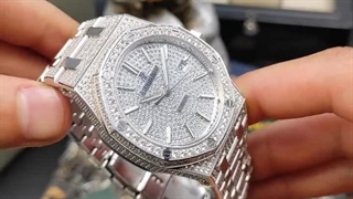 ساعت ای پی فول نگین audemars piguet royal oak full diamond | نوراشاپ