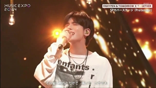 اجرای مشترک تهیون TXT و هیسونگ Enhypen با آهنگ Pretender