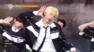 اجرای آهنگ XO از انهایپن در " Music Bank Performance "