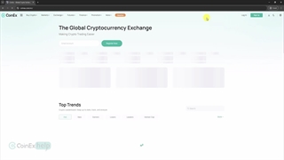 آموزش ثبت نام در صرافی کوینکس (CoinEx)