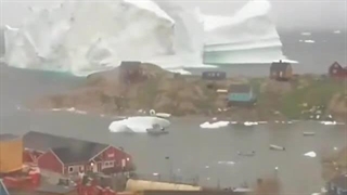 حرکت کردن کوهها روی آب