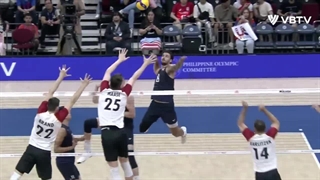 عملکرد تی جی دیفالکو دریافت کننده قدرتی تیم ملی آمریکا