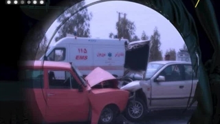 دیه سرنشینان ماشین در تصادف بر عهده کیست؟