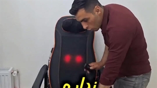 روکش صندلی ماساژور دار اداره و ماشین حرارتی حرفه ای