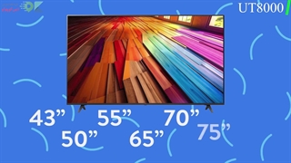 مقایسه تلویزیون DU8000 سامسونگ با UT8000 ال جی - سایت دبی کوچولو