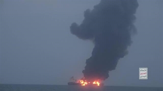 شلیک رزمندگان یمن به یک هدف دریایی حامل امکاناتی برای رژیم صهیونیستی