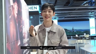 پشت صحنه بازدید چن از پاپ آپ استور آلبوم DOOR