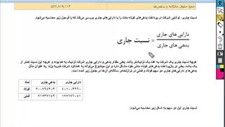 قسمت 17 و 18 آموزش ساده بررسی سهام، یادآوری از نسبتهای نقدینگی