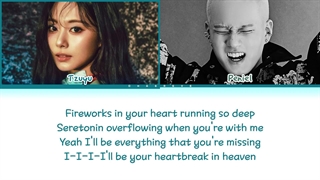 لیریک آهنگ Heartbreak In Heaven از جویی (TZUYU) با همکاری Peniel از BTOB