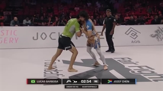 [BJJ] [NoGi] مبارزه هیجان انگیز "لوکاس هالک باربوسا" در برابر "جوزف چن"