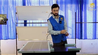 نحوه سوار کردن پنل خورشیدی روی استراکچر و نحوه زدن کانکتور MC4