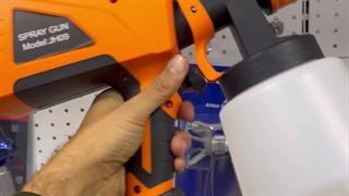 پیستوله رنگ شارژی