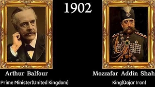 نخست وزیران بریتانیا و رهبران ایران از سال ۱۷۲۱ میلادی تا سال ۲۰۲۴ !!