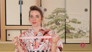 نحوه پوشیدن کیمونو در ژاپن