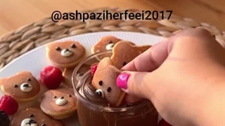 پنکیک خرسی کیوت و خوشگل برای بچه ها